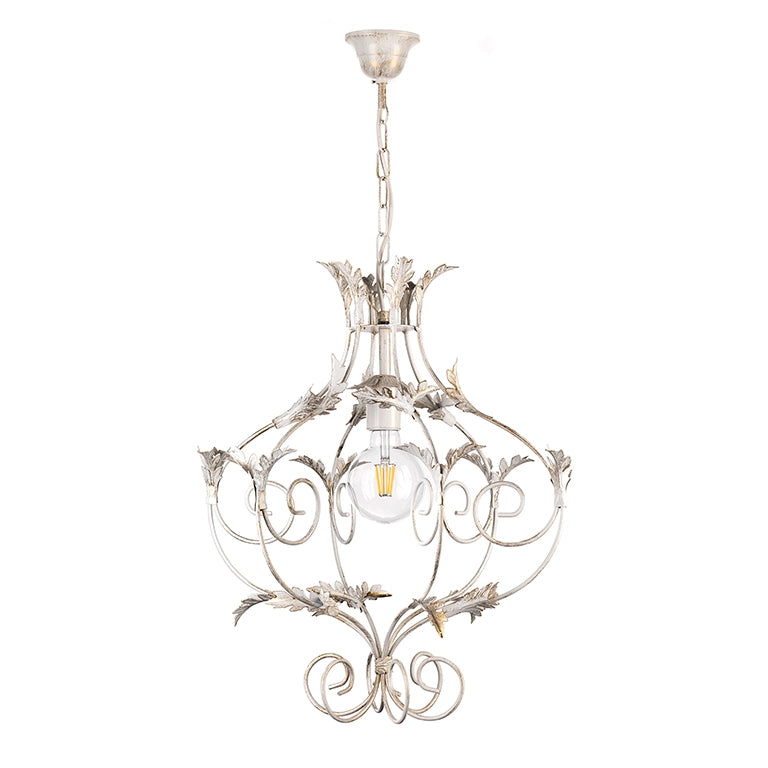 Lampadario Contessa avorio