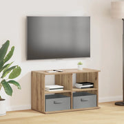 Supporto TV con cassetto Rovere artigianale 79 x 40 x 48 cm 8000467