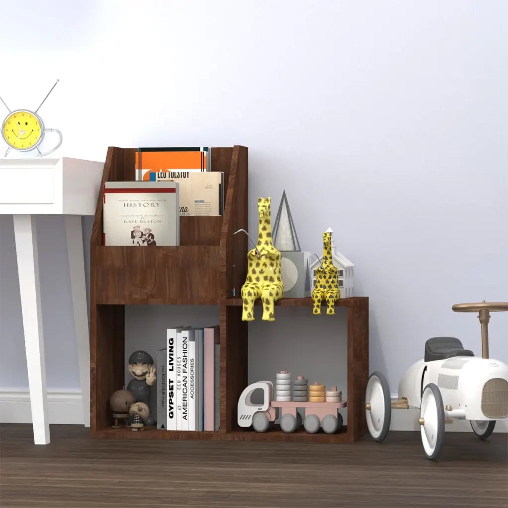 Portariviste per Bambini Rovere Marrone 71x30x78,5cm Legno CFW5924875