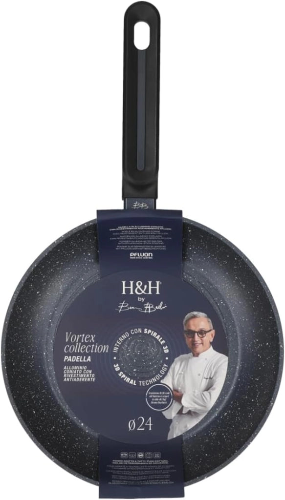 Padella H&H ATD Vortex Barbieri 24 cm per Induzione