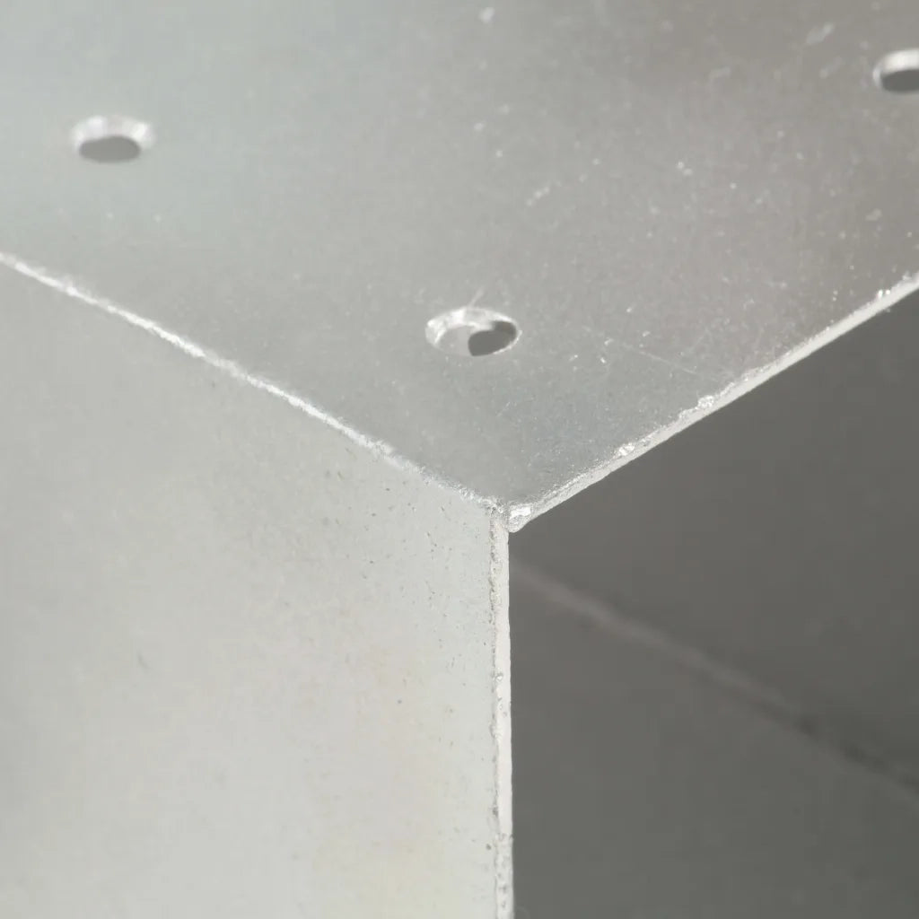 Connettore per Pali a Forma di X in Metallo Zincato 91x91 mm 145475