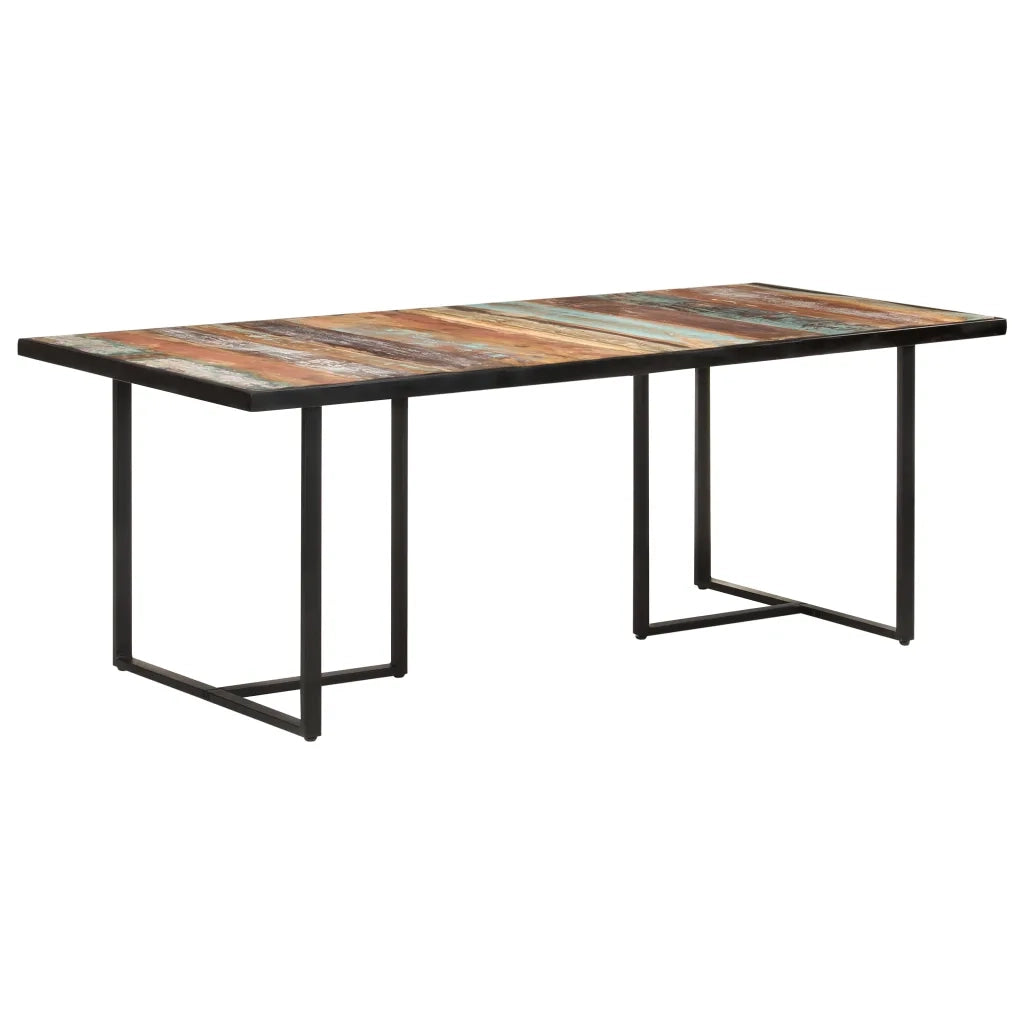 Tavolo da Pranzo 200 cm in Legno Massello di Recupero cod mxl 58849