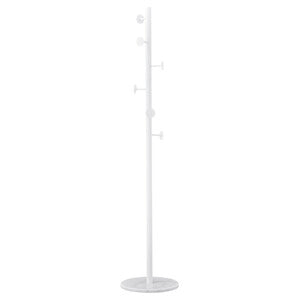 APPENDIABITI JERRY METALLO BIANCO DIM 37X37X173CM- DI.MO- 1,0 pz