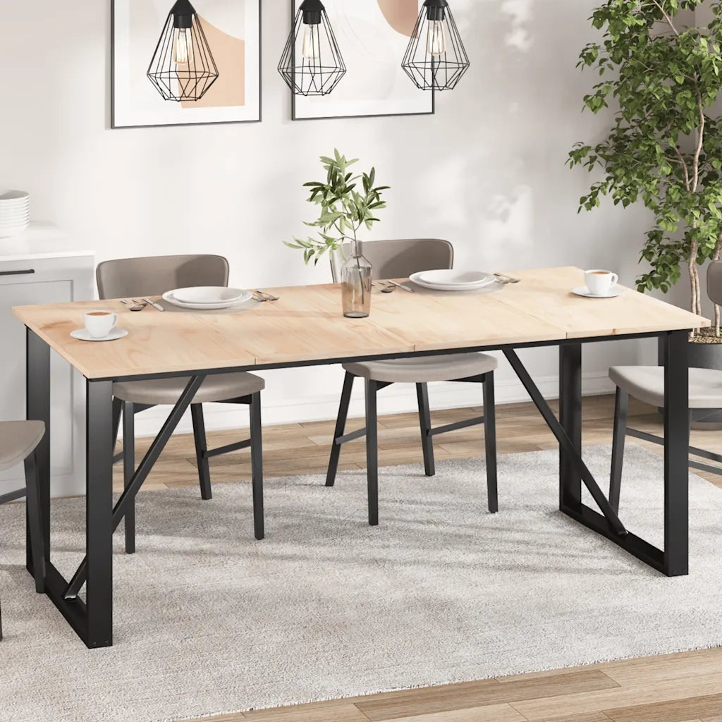 Piani Tavolo | Superficie Tavolo | Piano Scrivania 4 pz 90x45x1,7 cm Rettangolare Legno Massello Pino