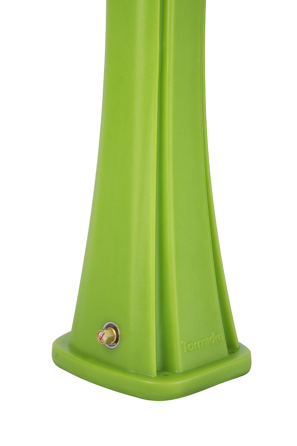 Doccia Solare da Giardino 28L Miscelatore e Lavapiedi Verde