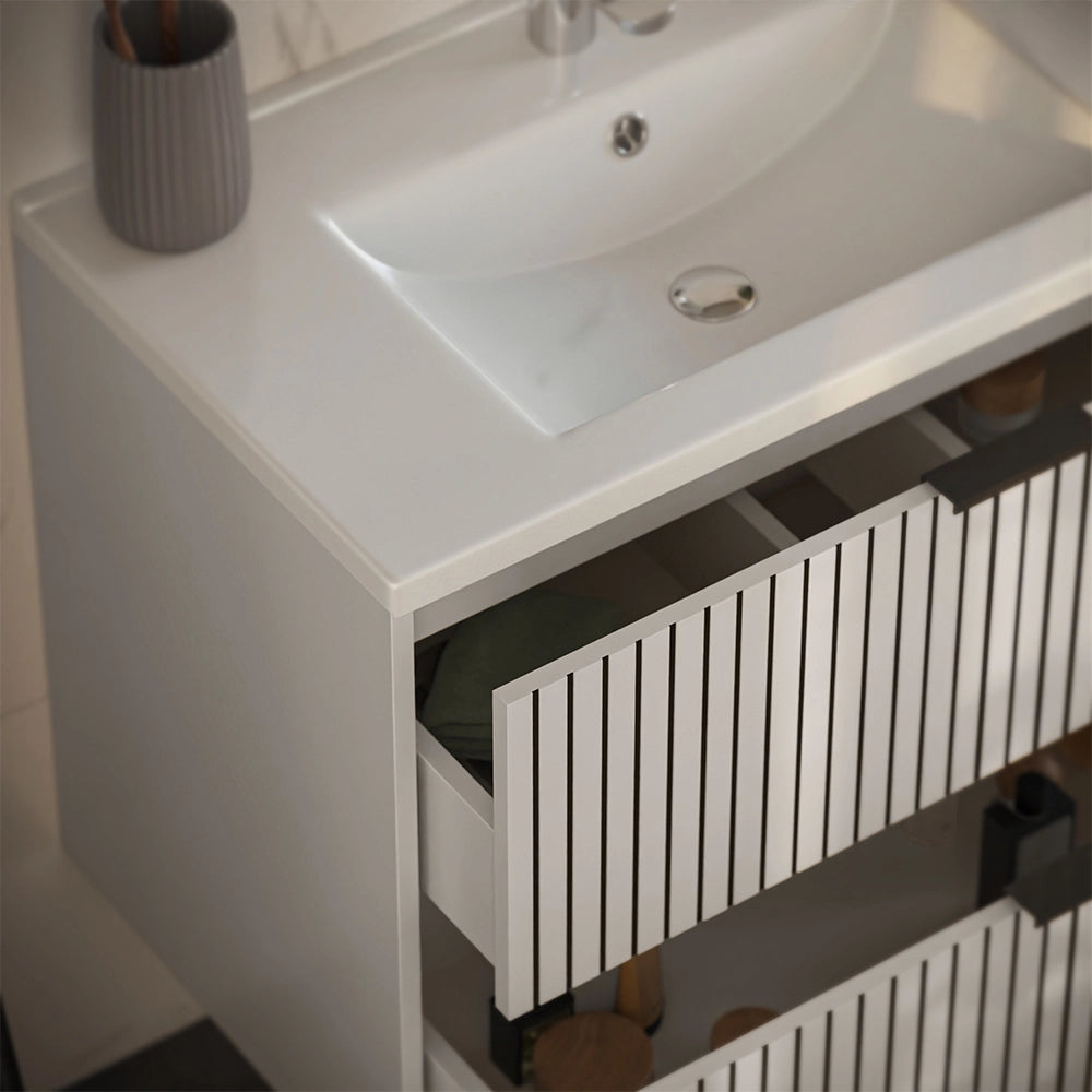 Vicco Set di mobili da bagno Cachemire 4 parti