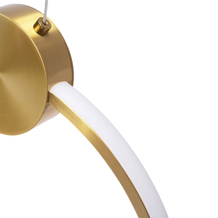 Lampada Da Soffitto Led App1400-cp Old Gold 50cm