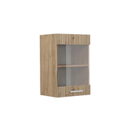 Vicco Mobile da cucina in vetro Rovere artigianale 40 cm