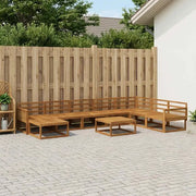 Set di divani da esterno 9 pcs Naturale 3382827
