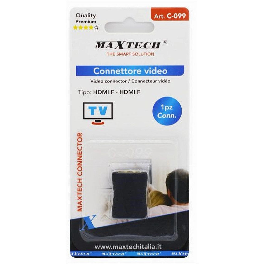 Trade Shop - Connettore Video Adattatore Accoppiatore Hdmi Femmina - Hdmi Femmina Tv C-099 -