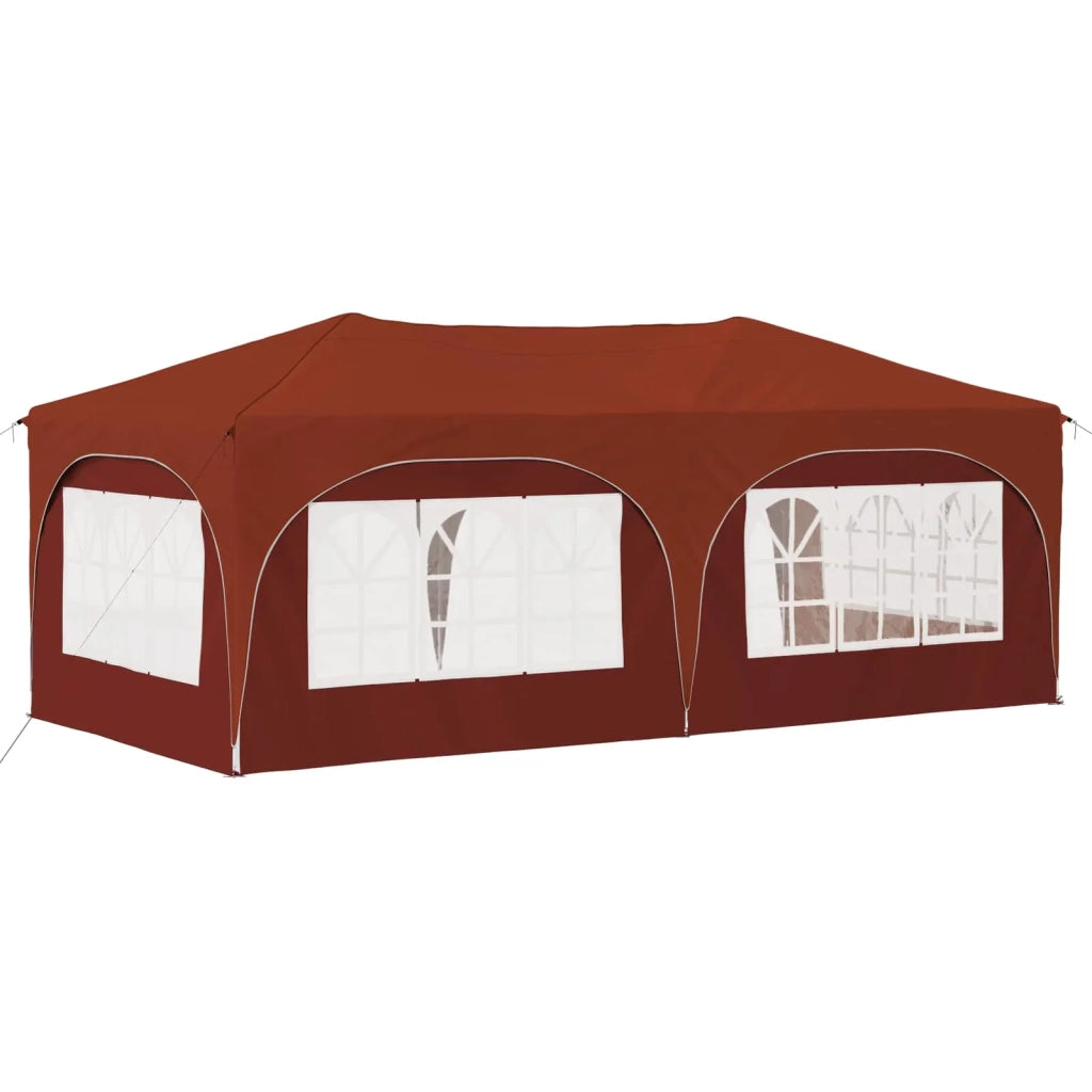 Tenda per feste a pop-up-Gazebo Terracotta 575 x 288 x 245 cm 927553