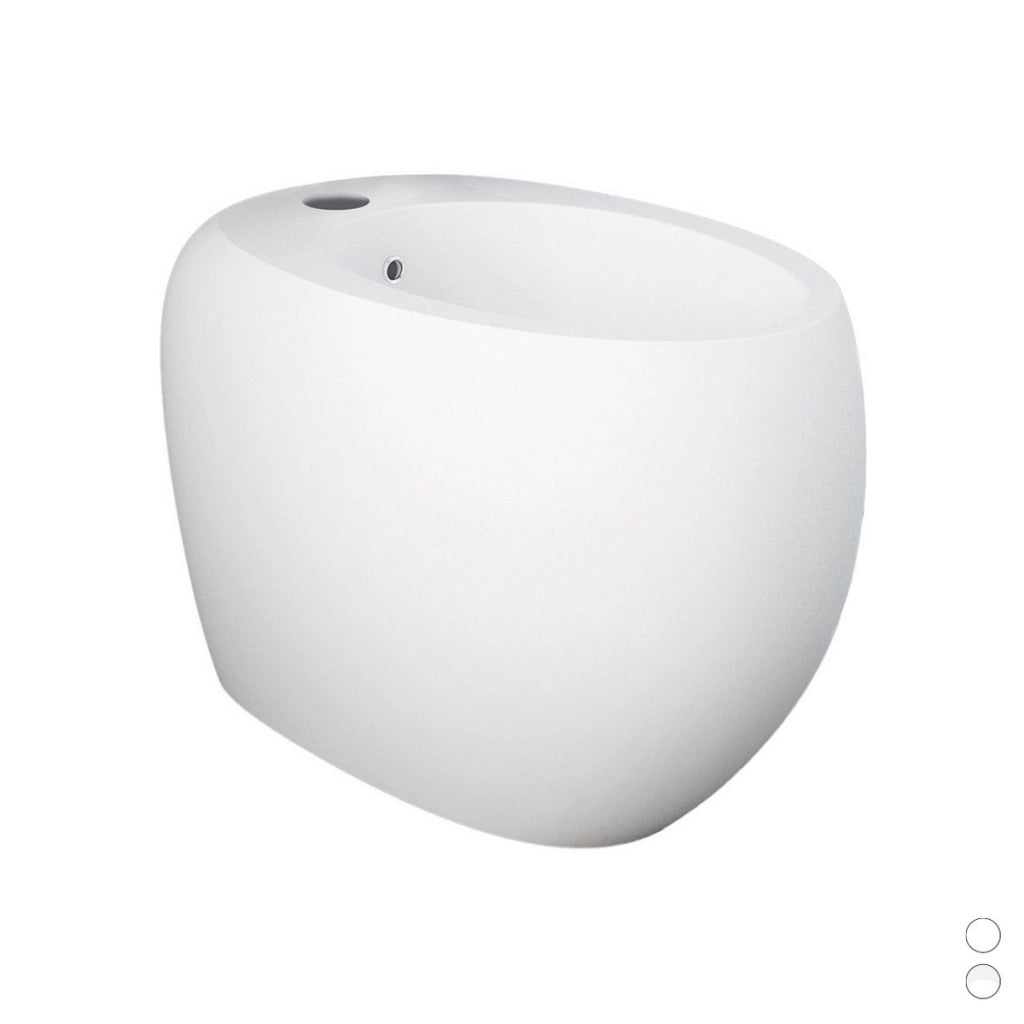 Bidet filo muro con fissaggio nascosto - Bianco Alpino