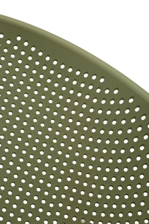 Sedia a Dondolo Ibiza Verde 66x88x80 cm in Polipropilene Verde
