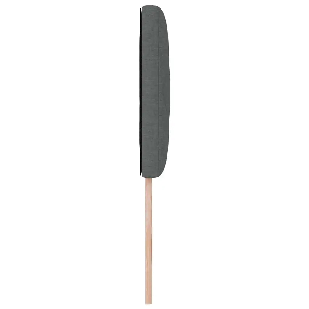 Testiera Grigio scuro 90 cm Tessuto 42007216