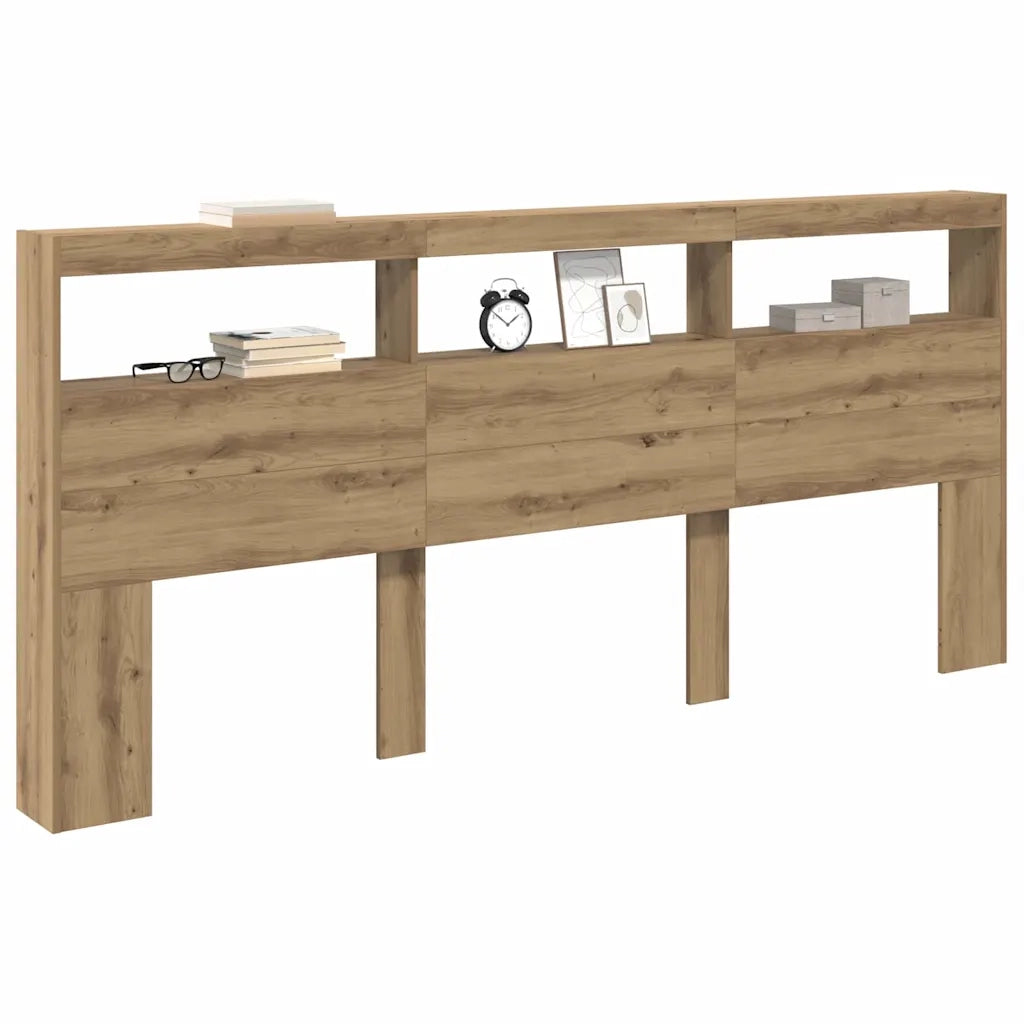 Testiera Rovere artigianale 220 x 17 x 102 cm Legno multistrato 886257