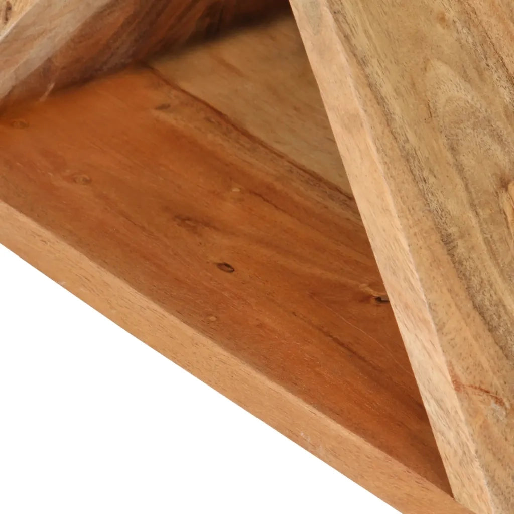 Tavolino 35x35x55 cm in Legno Massello di Acacia 337996