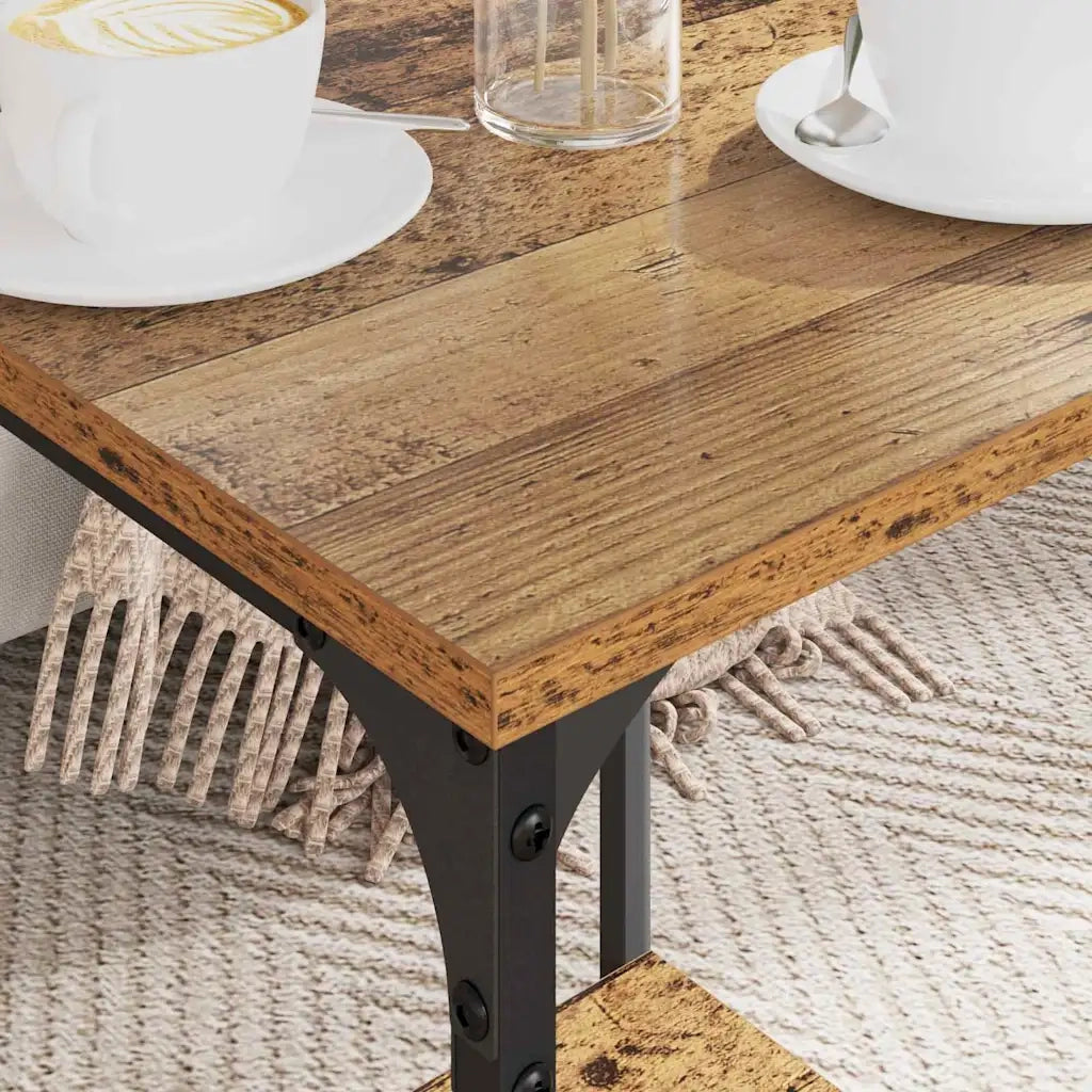 Tavolino da salotto Legno vecchio 40 x 40 x 55 cm 881896