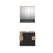 Vicco Set mobili bagno Antracite 2 parti