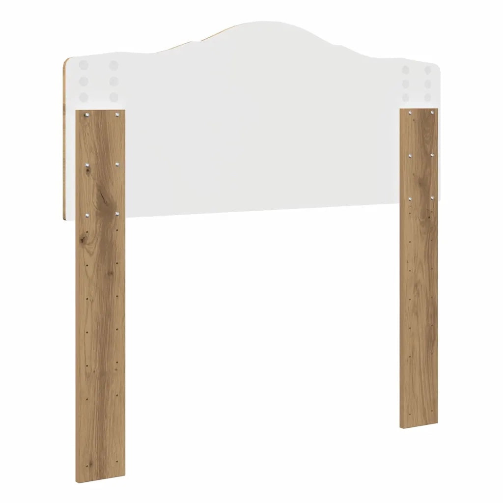 Testiera-Testata-Testiera Decorativa Rovere artigianale 75 cm Legno multistrato 874157