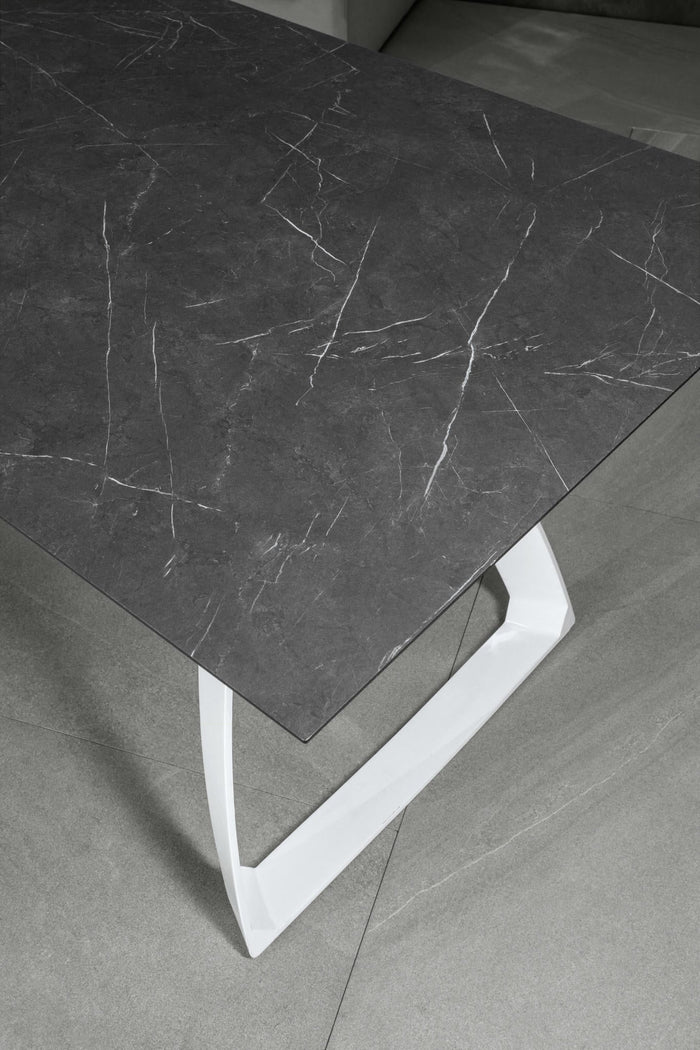 Tavolo Allungabile 170/270x90x76 cm in HPL Barret  Nero