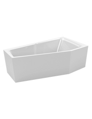 RIHO RETHINK SPACE M Vasca da bagno angolare sinistra in acrilico Plug&Play 170x90 cm