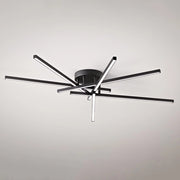 Plafoniera Moderna Syncro Alluminio Nero Led 70W Dimmerabile Ip20