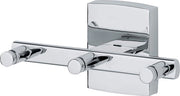Viti a doppia testa in metallo cromato autoadesivo - 60 mm x 120 mm x 55 mm - Adesione forte