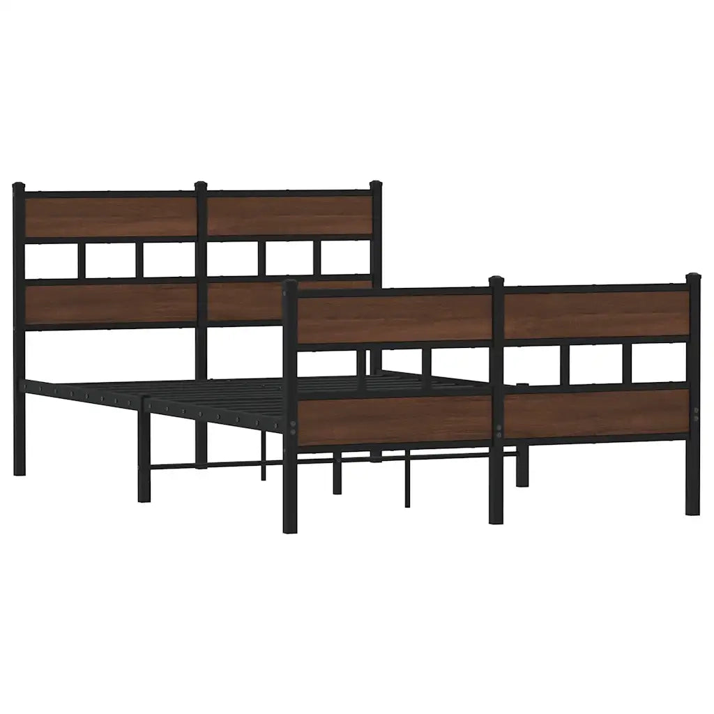 Giroletto senza Materasso con Testiera e Pediera 120x200 cm 4017167