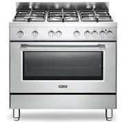 De'Longhi FGVX 96 SG Cucina a Gas Forno a Gas Ventilato 5 Fuochi 115 L Classe A (90x60 cm) colore Nero