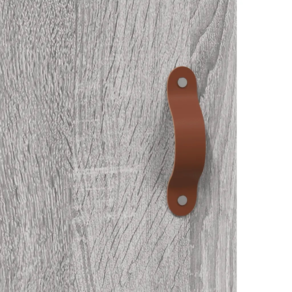 Armadietti a Parete 2 pz Grigio Sonoma in Legno Multistrato CFW2043944