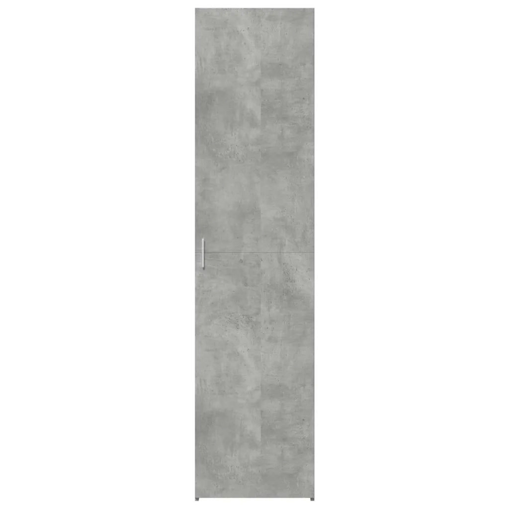 Credenza Grigio Cemento 45x42,5x185 cm in Legno Ingegnerizzato 3281409