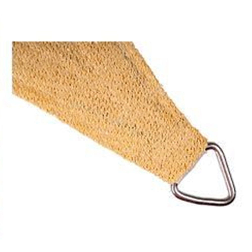 Trade Shop - Tenda Vela Ombreggiante Parasole Da Esterno Terrazze Giardino Triangolare 4 X 4 X 4 Mt - Beige