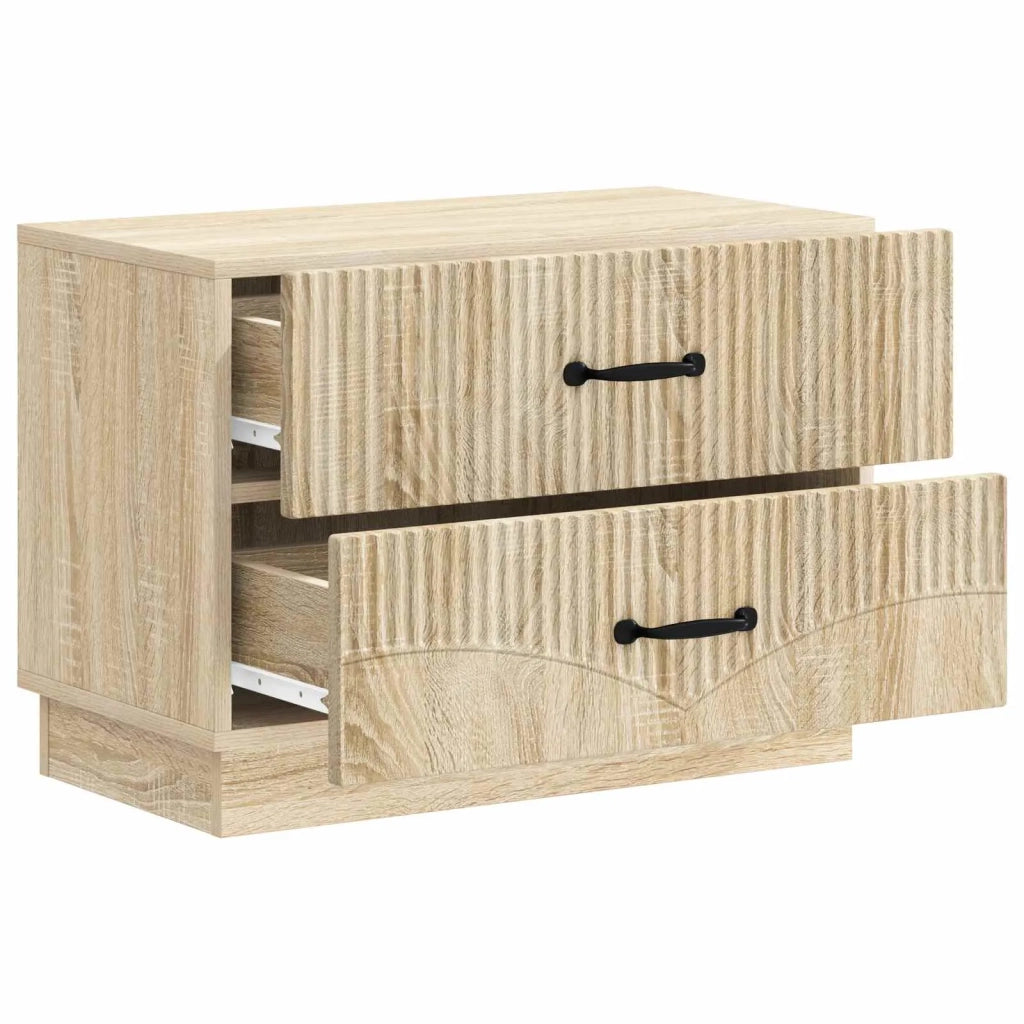 Armadio da Notte con cassetto Rovere Sonoma 62 x 34,5 x 44,5 cm 895237