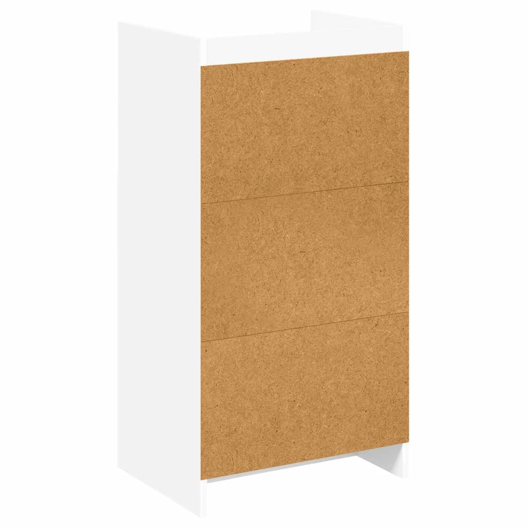 Mobile per scarpe Bianco 48 x 36 x 92 cm Legno ingegnerizzato 8011347