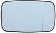 Specchio esterno retrovisore con cristallo per coupé - Design compattibile - Colore blu - Specchio riscaldabile - Adatto per E46 2005 - Modello 316i