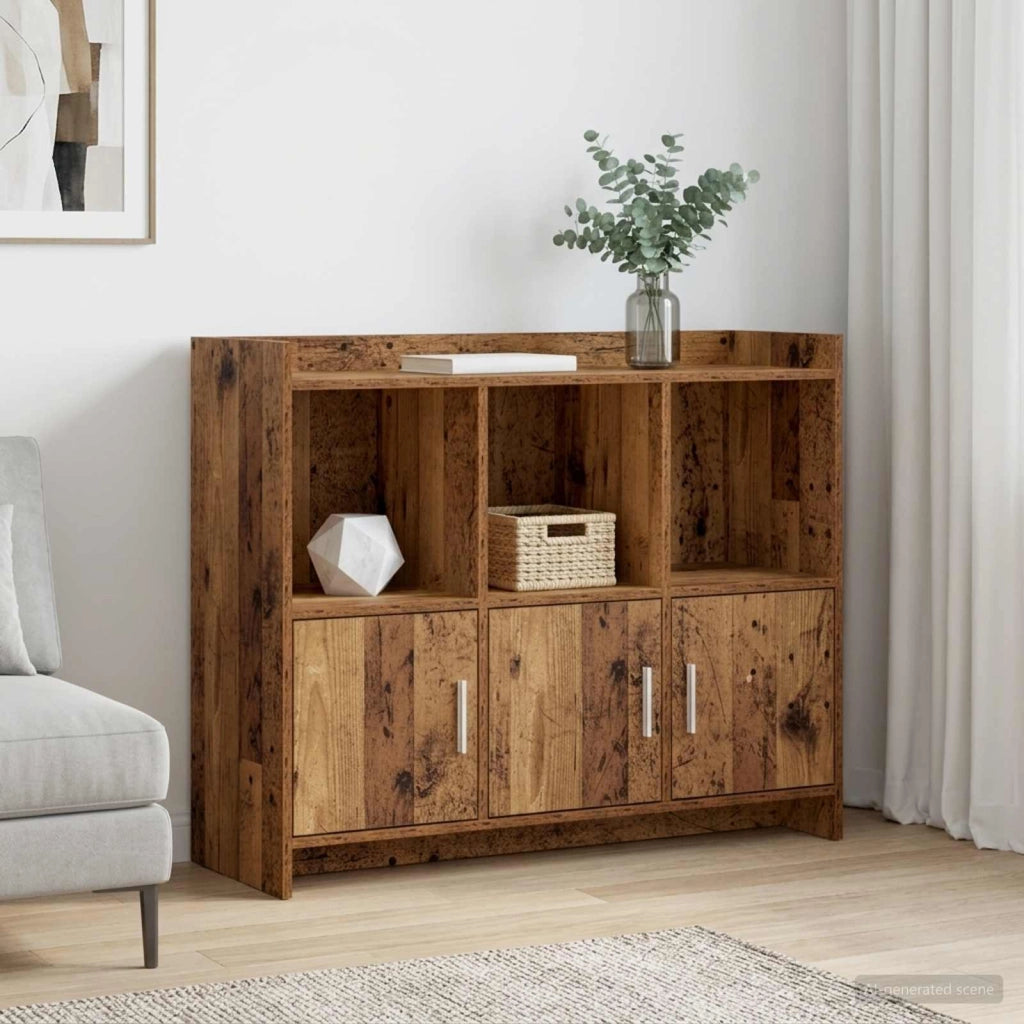 Credenza Legno antico 98,5 x 33 x 80 cm Legno ingegnerizzato 8011145