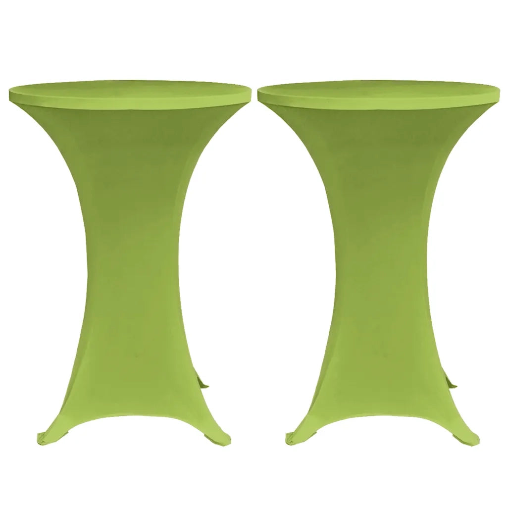 Copritavoli Elastici 4 pz 60 cm Verde CFW4105977