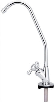 Zoccolatura per cucina con filtro per acqua - Altezza 28 cm - Cromo - Filtro per acqua - Decorazione elegante - Acciaio inossidabile - Rubinetto per acqua