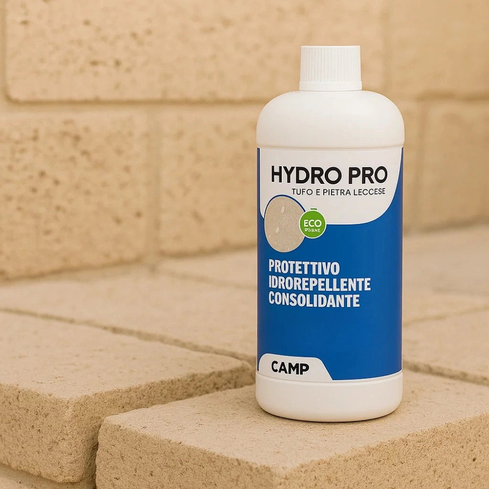 Protettivo idrorepellente consolidante tufo pietra leccese hydro pro *** formato 1 lt, confezione 1