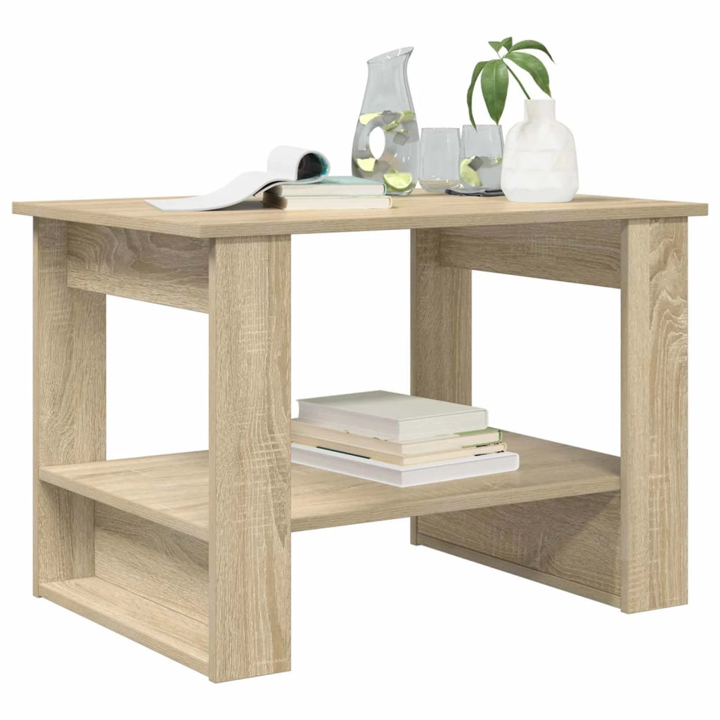 Tavolino da salotto Rovere Sonoma 72 x 50 x 50 cm