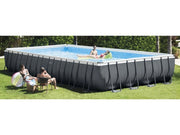 1pz piscina rettangolare ultra xtr frame con pompa a sabbia  cm. 975x488x132 h cod:ferx.vit27889