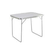 Tavolino pieghevole 80x60cm in metallo colore bianco