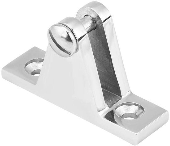 Montaggio di cerniera per ponte di barca - Fitting per tetto di Bimini - Acciaio inossidabile - Montaggio universale - Hardware di ricambio per imbarcazioni - Adatto per..