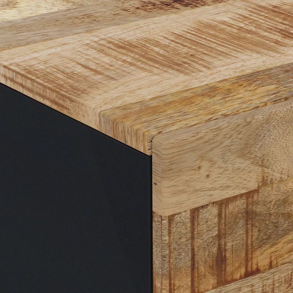 Credenza 60x33x75 cm in Legno Massello di Mango 345229