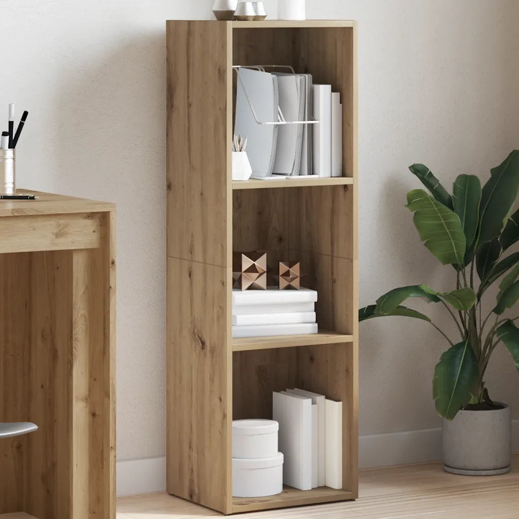 Libreria Rovere Artigianale 36x30x114 cm in Legno Multistrato