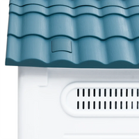 Casetta per Cani Blu 57x68x66 cm in Polipropilene 152227