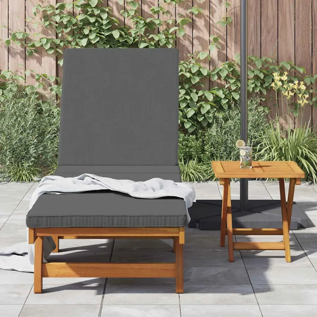 Lettino da sole Marrone 199 x 63 x 85 cm 4105536