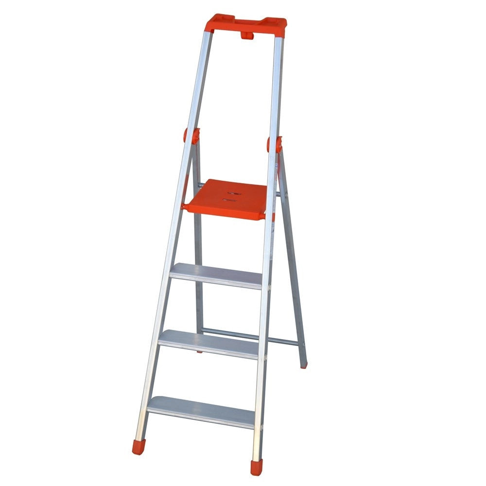 Trade Shop - Scala In Alluminio Domestica 'professionale' Casa Gierre 6 7 8 Gradini -   -5 Gradini    -