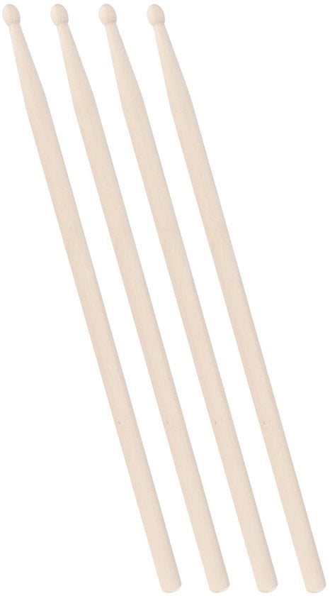 Drumstocchi 5A - Legno di quercia - Forti e resistenti - Adatti per jazz/pop - Per batteristi giovani e adulti - Alta qualità e design elegante - Maniglie per tamburi