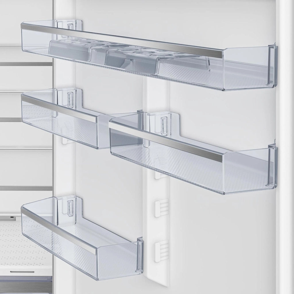 Beko B7RCNE595ZXPW Beyond Frigorifero Combinato 551 L 187 cm Classe D 35 dB Total No Frost AeroFlow MultiZone (187x78x76 cm) colore Inox